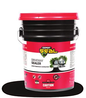 EXPERTSEAL PRODUCT guide 6 EXPERTSEAL PRODUCT guide 7 Step 4 Asphalt driveway protection EXPERTSEAL Driveway Sealers are easy to mix and apply, and leave no marks behind.