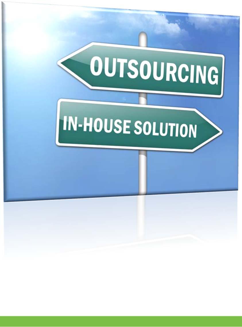 Outsourcing More companies are outsourcing key portions of their business processes or controls to third parties.