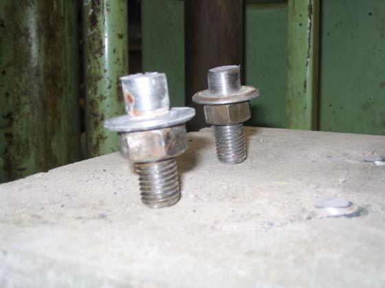 However, the welded connectors showed a much higher initial stiffness when compared with the demountable studs.