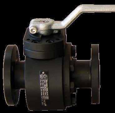 RK-FHT FIG. 118 Fire-Safe Antistatic device ISO 5211 TA Luft FORGED STEEL BALL VALVE Type: Valve 2-pieces FULL BORE BALL VALVE 2-PCS.