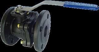 KLINGER BALL VALVES 152 RELIABLE SEAT AND STEM TIGHTNESS KLINGER is the only manufacturer in the world who offers both valves and gaskets.
