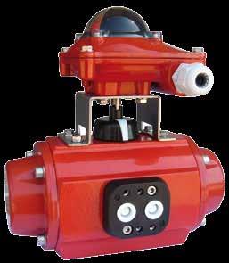 OPERATION, REGULATION & CONTROL PNEUMATIC ACTUATORS CAN BE USED EITHER ON BALL VALVES, BUTTERFLY VALVES OR PLUG VALVES.