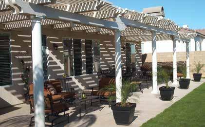 Shading Options. The tremendous flexibility of Elitewood Ultra Series lets you select the amount of shade your patio cover will provide, from 60% to 40% to total shade.