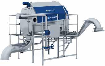 For use in new installations or expansion of existing plants Lackeby Floating decanter Floating