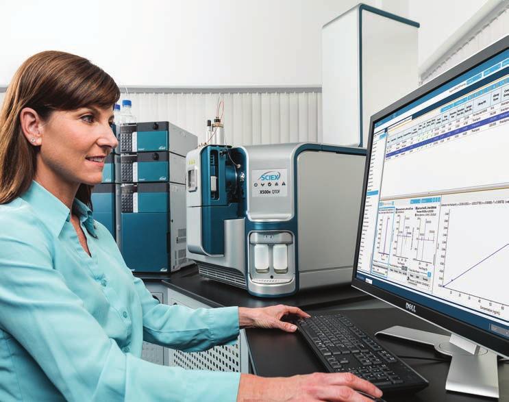processing workflows Diagnostic and tuning tools to increase uptime Automated calibration for high data reliability Get to know SCIEX OS: sciex.
