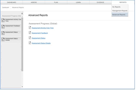 Advanced Reports Landing Page In addition to the current Employee and Management reports, CMS Online 4.6 has released the Advanced Reports module as part of the Izenda integration.