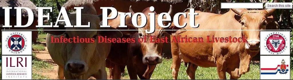 AIMS Remedy the widely recognised lack of baseline epidemiological data on the dynamics and impacts of infectious diseases of cattle in East Africa.