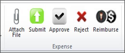 Add a New expenses Click on NEW tab on the ribbon as shown in the left corner Expense Class There are