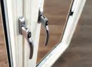 Handles, chains, hinges, numbers and letterplates are available in chrome,