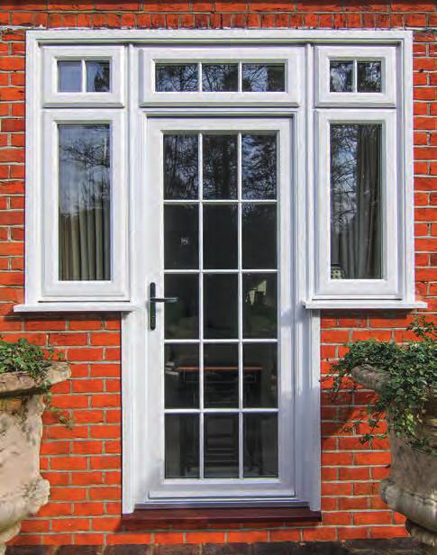 resulting from changes in the weather, so do not need the maintenance of traditional timber doors.