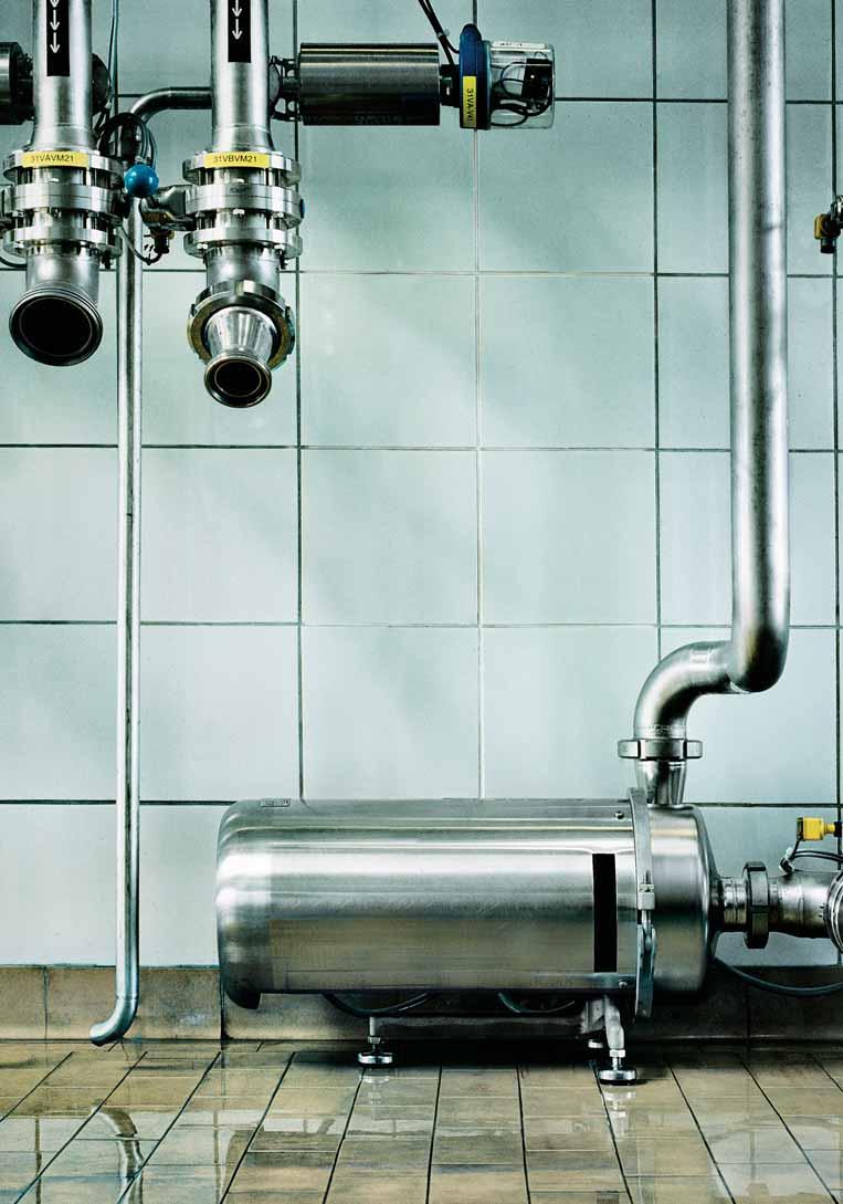 Adding excellence to sanitary processing = Pumps for sanitary processing within the food, beverage and pharmaceutical industries are subject to strict safety standards.