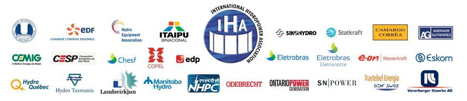 International Hydropower Association Mission: to advance sustainable hydropower Non profit organisation founded in