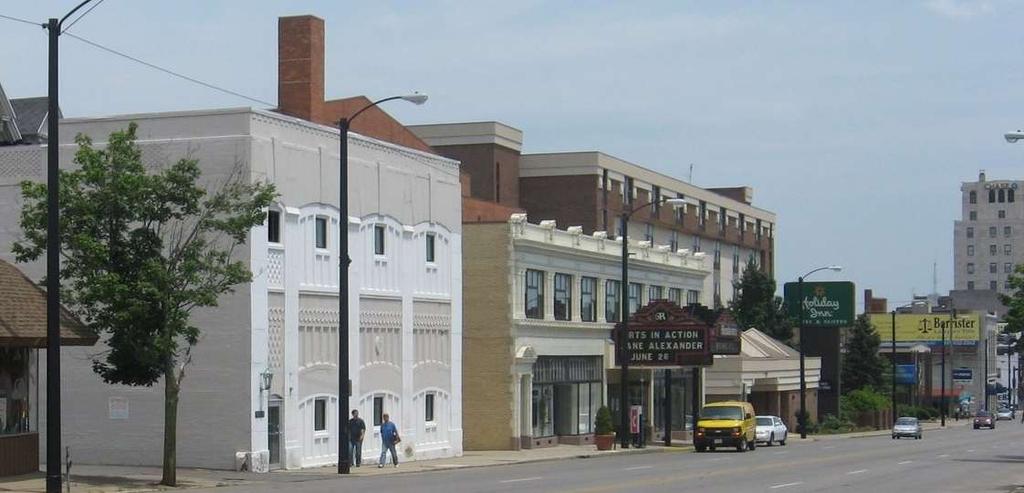 Downtowns and Main Streets are Ohio s Economic Drivers Downtowns contain a number of important assets for