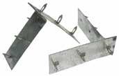 MARMOX BOARD PRO / ULTRA TILE BACKER BOARDS 31 ACC006 - perpendicular bracket Perpendicular brackets are used to set two perpendicular boards