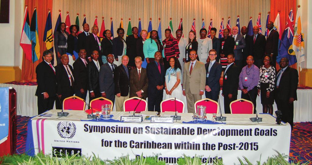 (continued from page 3) DIRECTOR S DESK: MONITORING THE SDGs IN THE CARIBBEAN the framework in the subregion, and facilitate subregional concordance in the national SDG indicators used for global