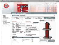 Planning a ConVer goods lift in the on the Internet to meet your own specifications is the opti-mum tool for getting a first impression of the planned lift: The GEBHARDT online product configurator