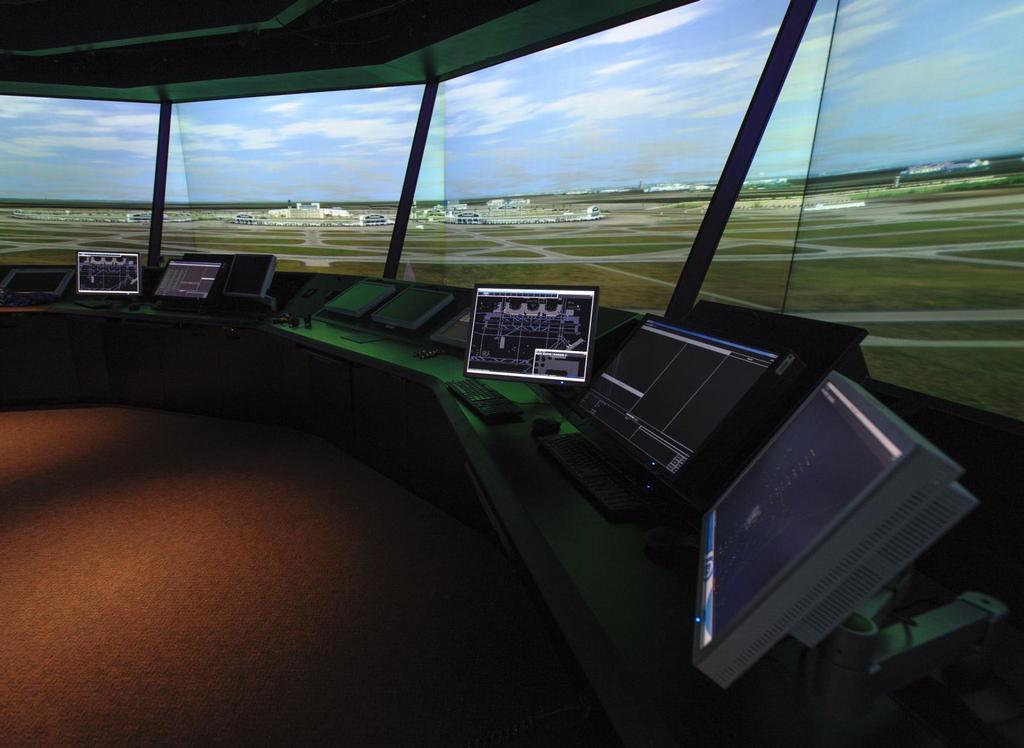 Simulator Ground Controller Workstation