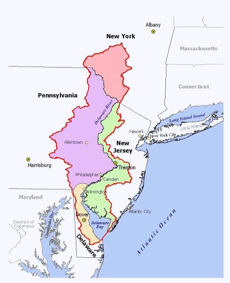 Fisheries Management Water Withdrawals Delaware Watershed NY and PA would like to retain more water in the Spring