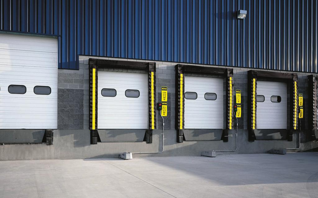 Thermacore Door System SERIES 591 2.03 Air Infiltration All doors will be constructed with an air infiltration rating of.08 cfm per square foot of door at 15 mph (2.26 Lpm at 24 kmph) and.