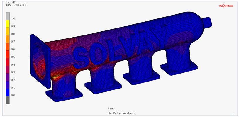 Structural engineering Structural modeling of ALM parts aims at evaluating and optimizing their performance by simulating the as-manufactured mechanical response.