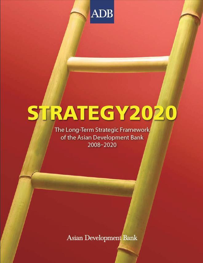 ADB s Long-term Strategic Framework (2008-2020) Inclusive Economic Growth Regional Integration