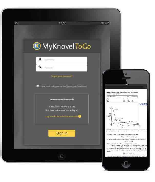 Furthermore, Knovel ToGo grants mobile access to results, extending the reach of insights beyond the office and eliminating project delays. Figure 4.