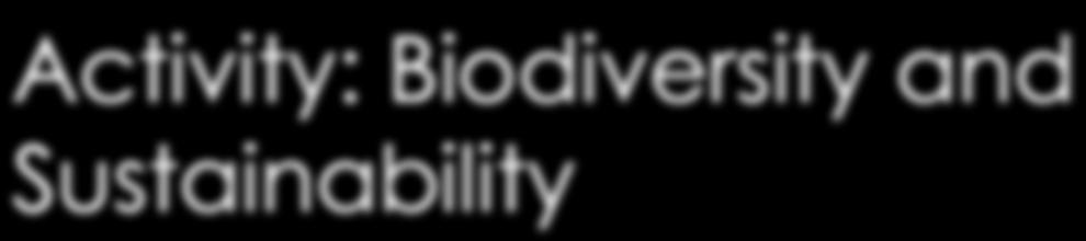 biodiversity in ecosystems and human communities relate