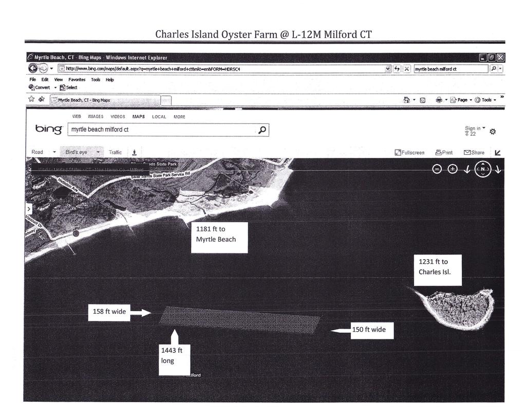 Charles Island Oyster Farm@ L-12M Milford CT (!: Myrtle Beach, CT Bing Maps -Windows Internet Explorer [;]~~ 0@... ~ http:fl-.bing.comfmapsdefaul.aspx?
