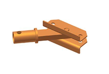 100Kn Prop Connector Tilt Plate AWL = 100kN Connects heavy duty push-pull props to a surface - AWL = 100 kn