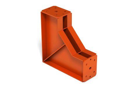 0kg Single Sided Corner Spreader Beam Adaptor Used to attach and spread