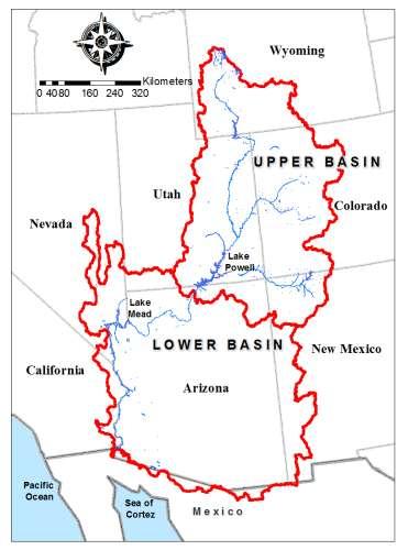 Groundwater use in the Colorado River
