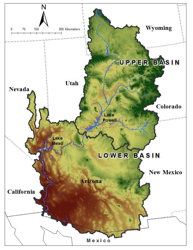 Estimating groundwater storage changes with GRACE Colorado River Basin
