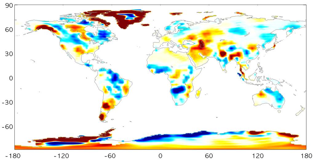 Trends in Freshwater Availabilty from the NASA GRACE Mission 2002-2014 Greenland