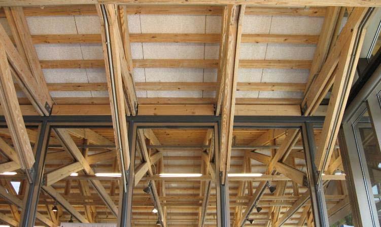 Structural, Acoustical Roof