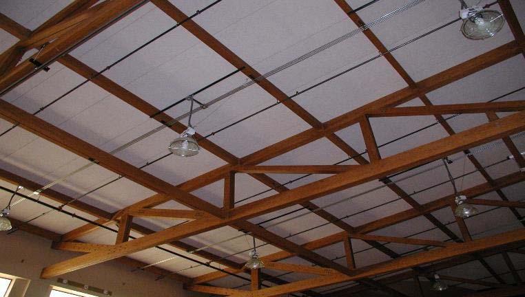Structural, Acoustical Roof