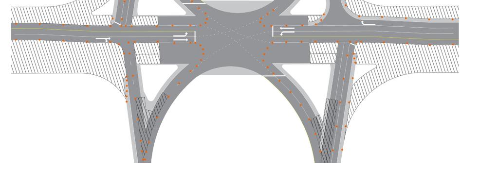 freeway) (a) Phase 1 widening of existing bridge (b) Phase