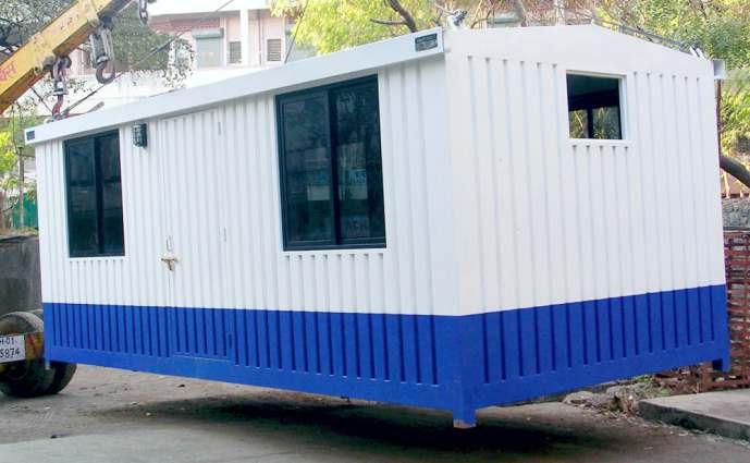 insulation and comfort Portable Bunk Houses Fully built up units in the shape of containers that can be loaded on to trailer trucks with the help of a crane and can be easily moved from one place to