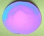 PICTURE OF WAFER AFTER NITRIDE DEPOSITION This nitride is about 3500 Å thick.