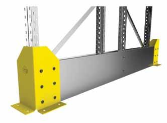 Verge Rack-Pro Pallet Rack End Protector In warehouses, pallet rack damage is a major WHS issue.