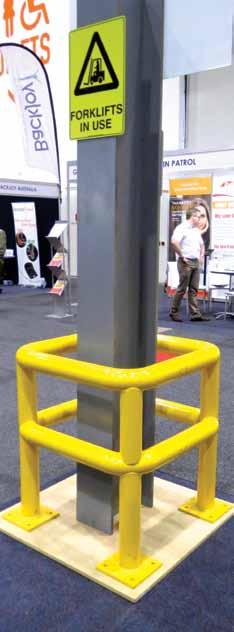 Structural columns are common in most facilities and in situations where columns are in close proximity to vehicle traffic, impacts on columns can threaten structural integrity and can result in