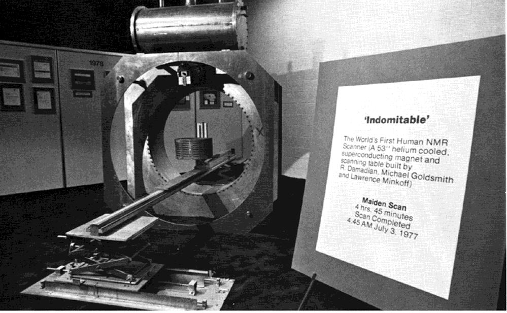 The Indomitable, the NMR scanner used