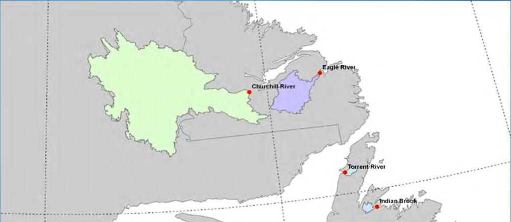 Study Areas New Brunswick 4 sites Nova Scotia 13 sites PEI 2 sites