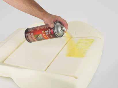 3M Industrial Adhesives and Tapes Foam and Fabric Adhesives Solvent and Water Based 25 Upholstery and Furniture Users in the furniture manufacturing, upholstery, or transportation industry can rely