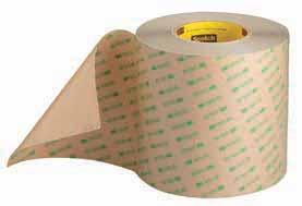 3M Adhesive Transfer Tape 465 has the grab strength for many printing splices, including flying splices, zero speed and