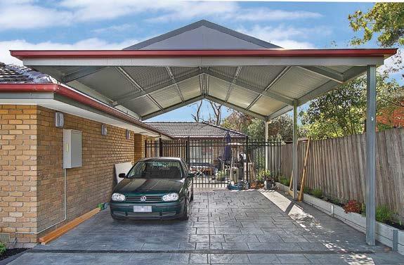 Shed Bonanza carports are perfect for protecting your car, caravan, boat or truck from the harsh Australian weather.