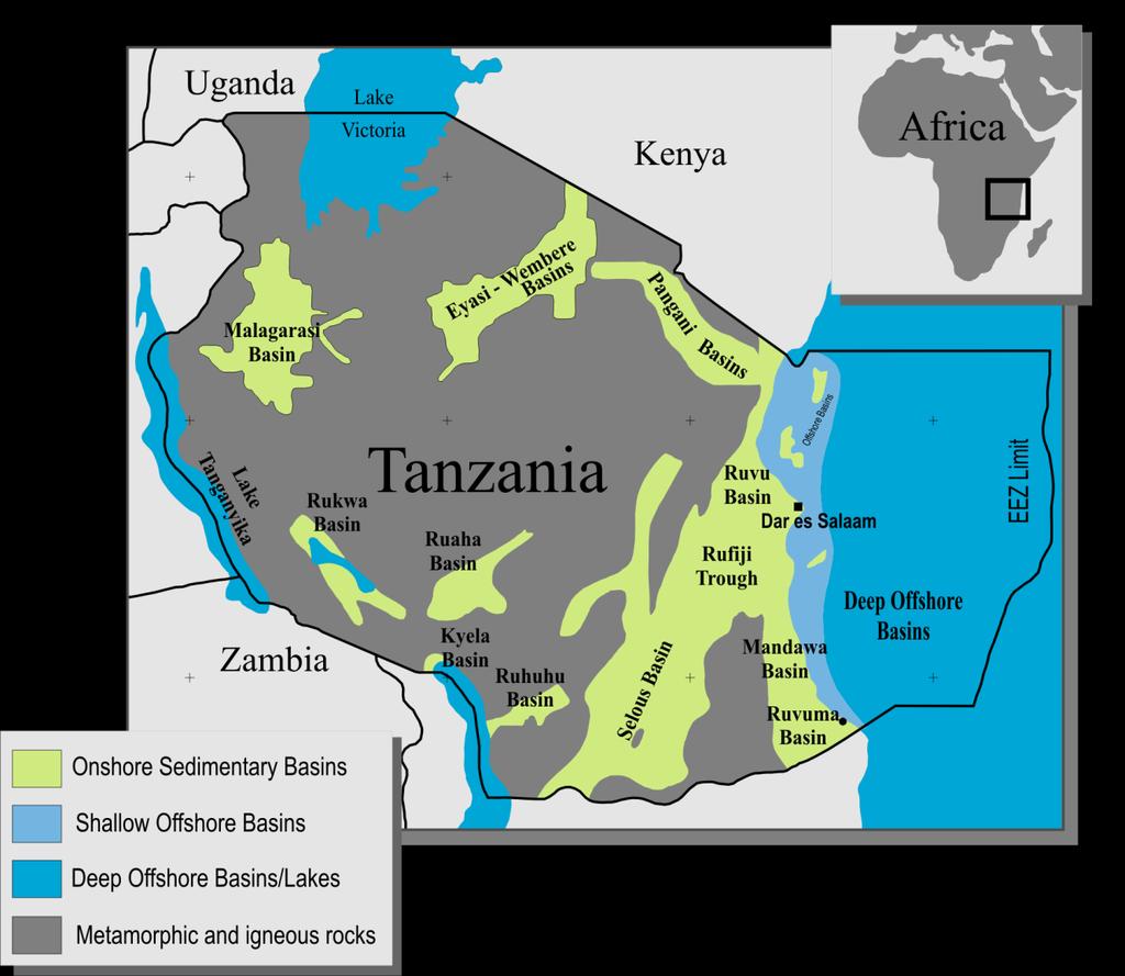 Sedimentary Basins of Tanzania