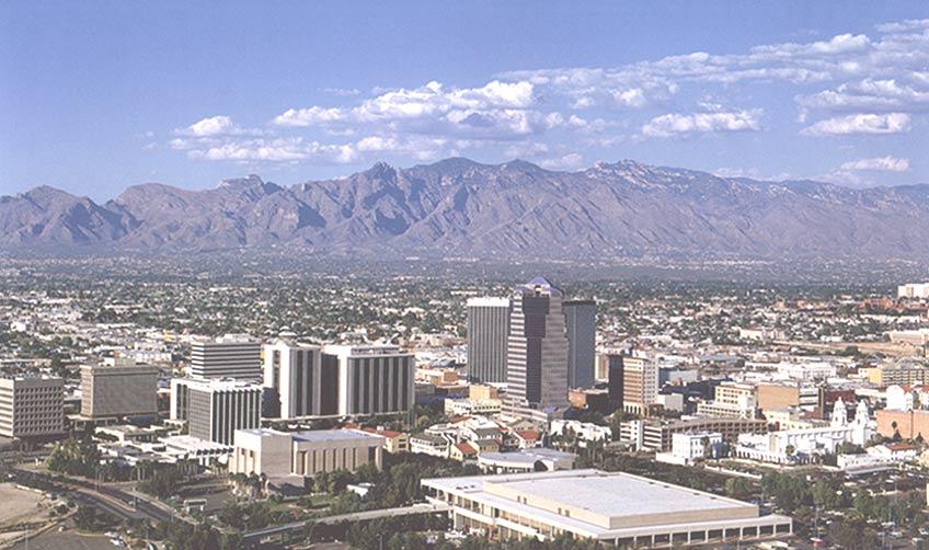 Tucson,like much of Arizona,is growing rapidly.