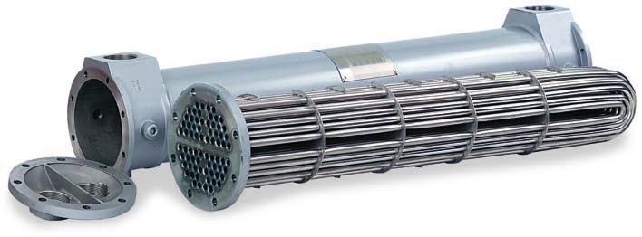 Basco/Whitlock Type HTR UTube Bundle NonFerrous or Stainless Construction Basco/Whitlock Type HTR and AHTR Heat Exchangers are available from 3 thru 2 in diameter and up to 96 long in fixed or