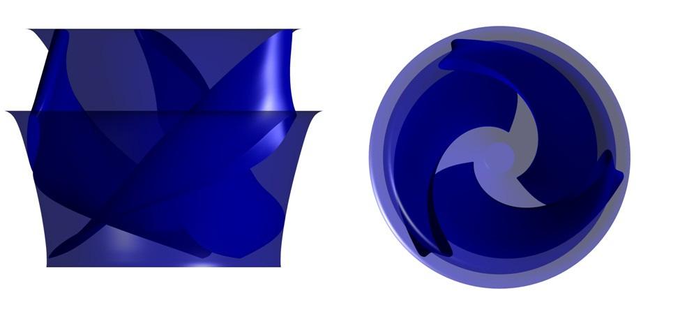 Design Modifications Computational Fluid Dynamics (CFD) utilized to: (i) Maintain fish friendly criteria outlined by Alden Research Laboratory (minimum pressure, shear rates, and pressure change