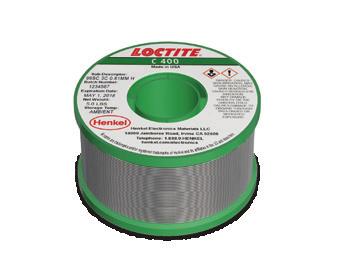 cored wire is available in Pb-free, SnPb and halogen-free formulas.